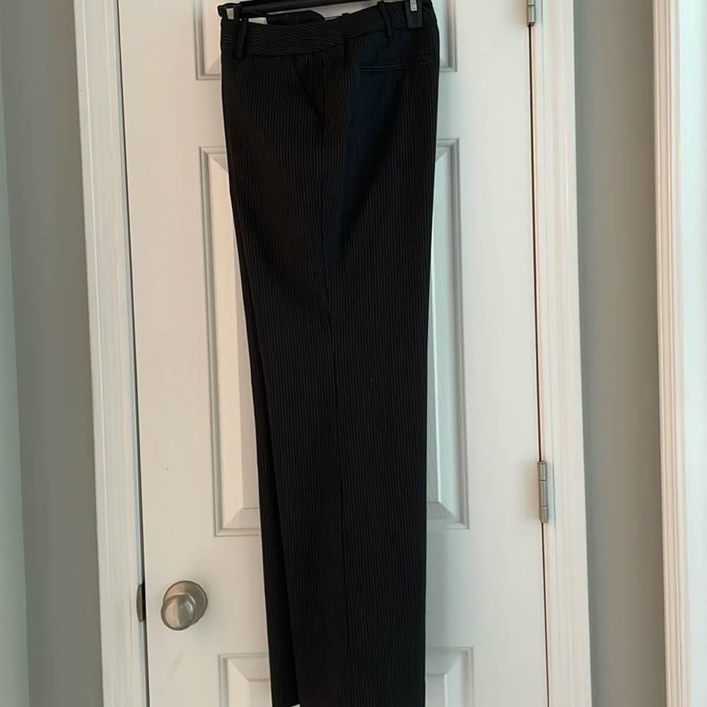 Stripped Black and Grey Pants